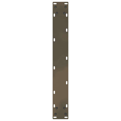 Eettafelpoten U-Vormig Staal Naturel 2 60 x (72-73) cm