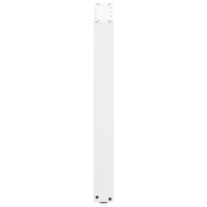 Salontafelpoten 2 st U-vormig 70x(72-73) cm staal wit