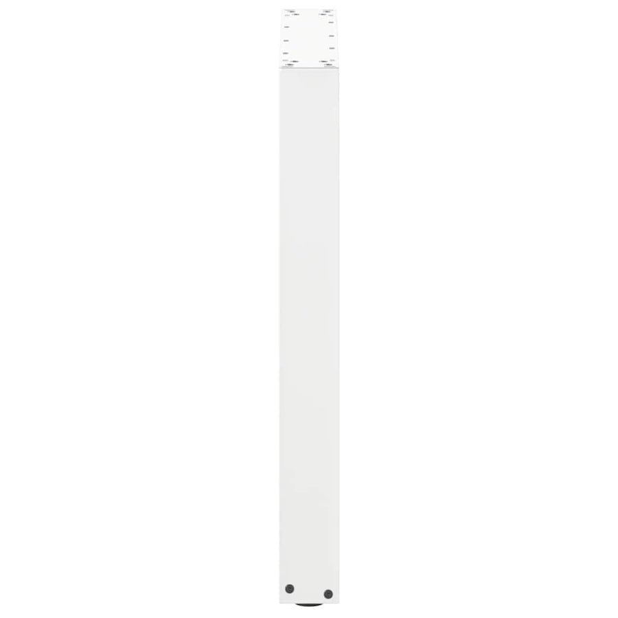 Salontafelpoten 2 st U-vormig 70x(72-73) cm staal wit