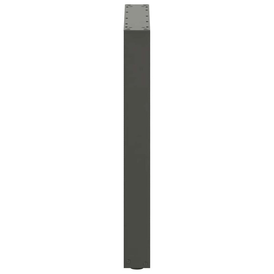 Salontafelpoten 2 st U-vormig 70x(72-73) cm staal antraciet