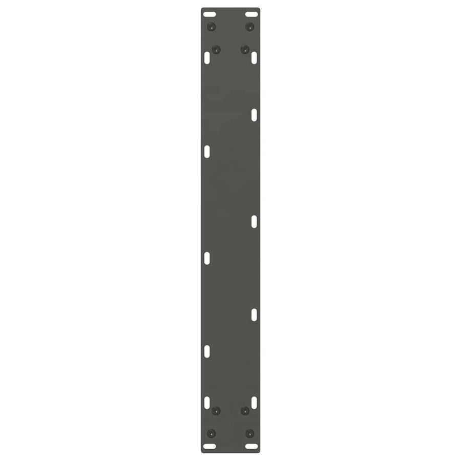 Eettafelpoten U-Vormig Staal Naturel 2 70 x (72-73) cm