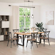 Salontafelpoten 2 st U-vormig 80x(72-73) cm staal zwart