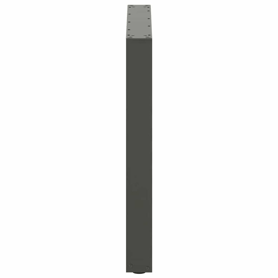 Salontafelpoten 2 st U-vormig 80x(72-73) cm staal antraciet