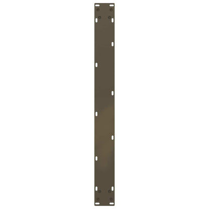 Eettafelpoten U-Vormig Staal Naturel 2 80 x (72-73) cm
