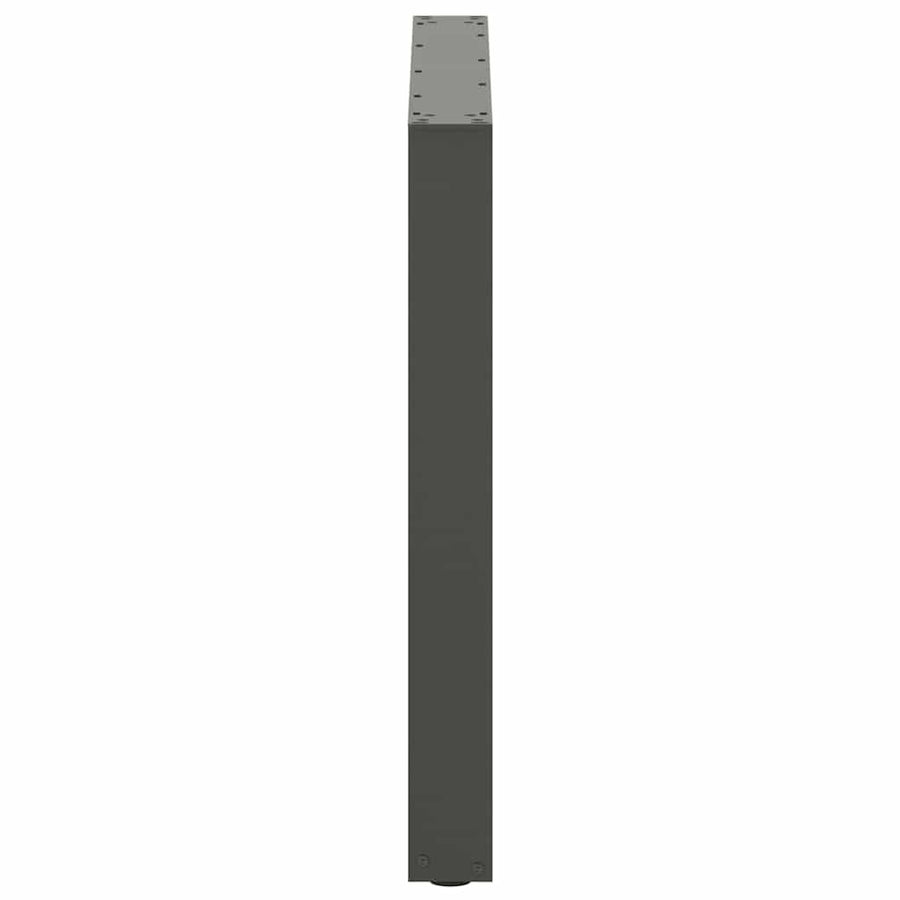 Salontafelpoten 2 st U-vormig 90x(72-73) cm staal antraciet