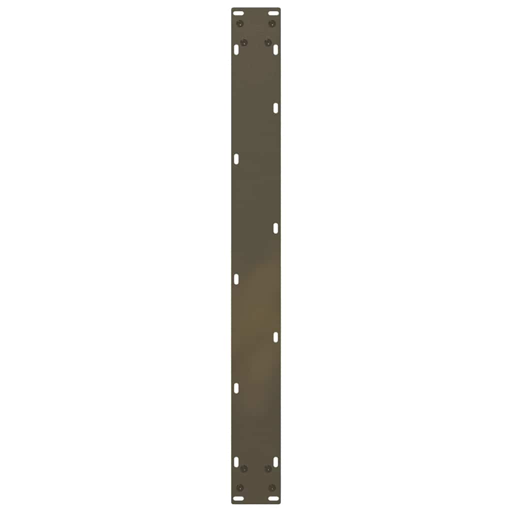 Eettafelpoten U-Vormig Staal Naturel 2 90 x (72-73) cm
