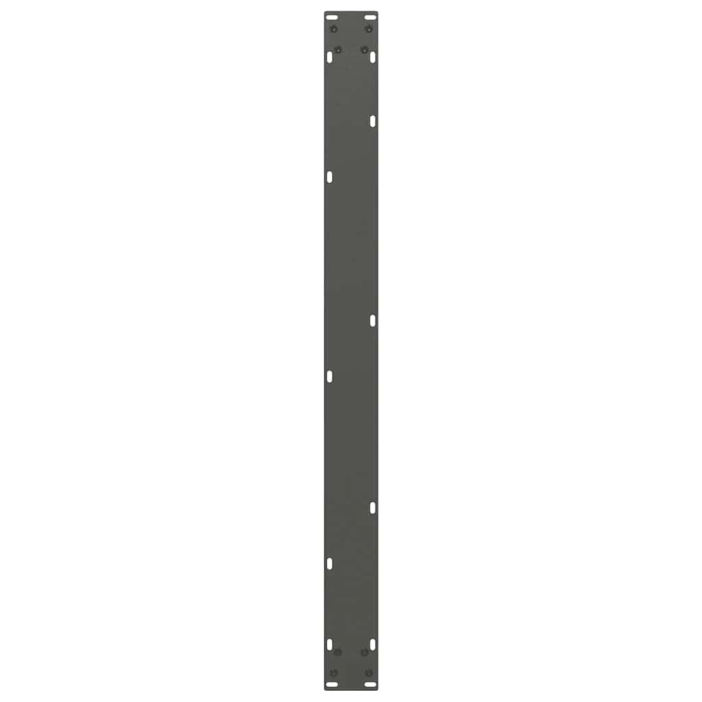 Salontafelpoten 2 st U-vormig 100x(72-73) cm staal antraciet
