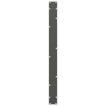 Salontafelpoten 2 st U-vormig 100x(72-73) cm staal antraciet