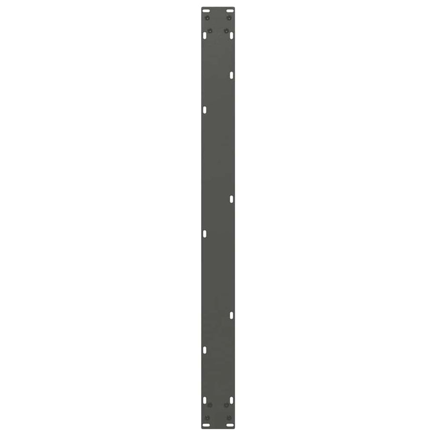 Salontafelpoten 2 st U-vormig 100x(72-73) cm staal antraciet