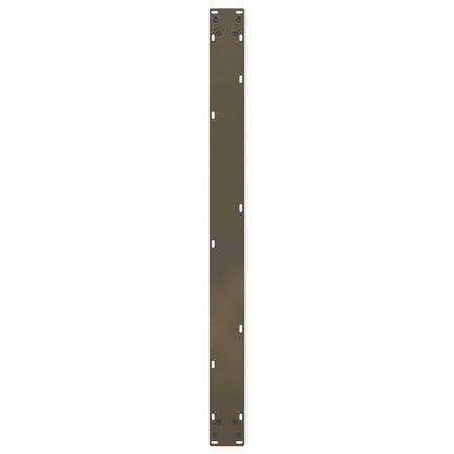 Eettafelpoten U-Vormig Staal Naturel 2 100 x (72-73) cm