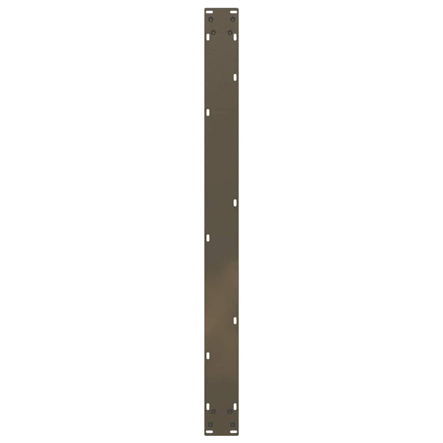 Eettafelpoten U-Vormig Staal Naturel 2 100 x (72-73) cm