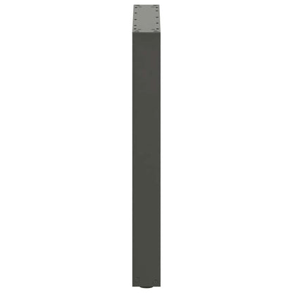 Salontafelpoten 3 st U-vormig 70x(72-73) cm staal antraciet