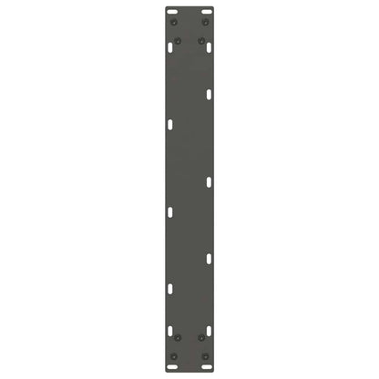 Salontafelpoten U-Vormig Staal Naturel 3 70 x (72-73) cm