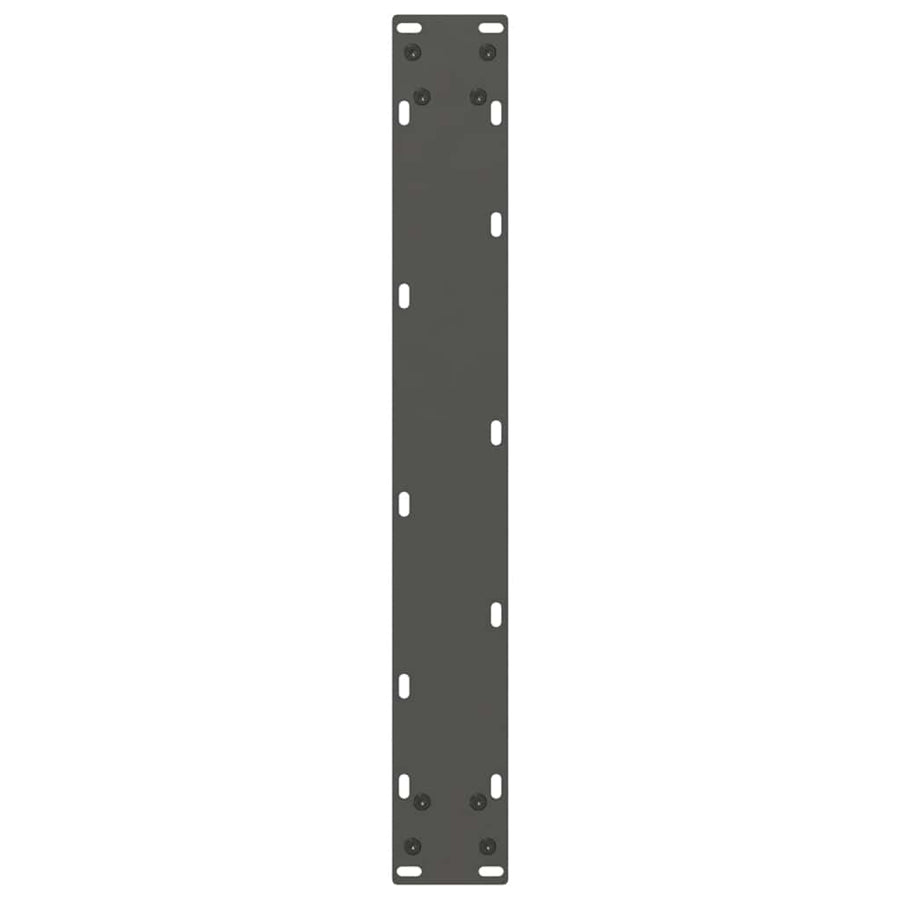 Salontafelpoten U-Vormig Staal Naturel 3 70 x (72-73) cm