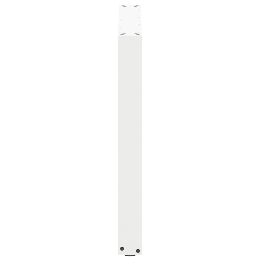 Salontafelpoten 3 st U-vormig 80x(72-73) cm staal wit