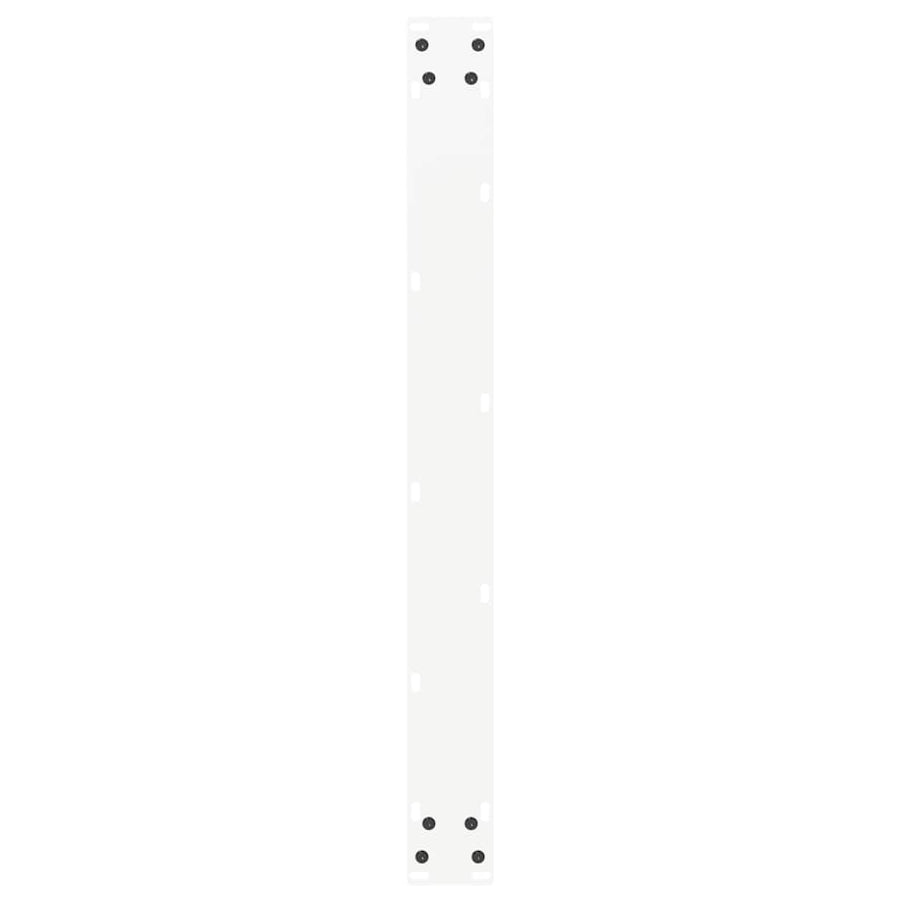 Salontafelpoten 3 st U-vormig 80x(72-73) cm staal wit