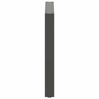 Salontafelpoten 3 st U-vormig 80x(72-73) cm staal antraciet