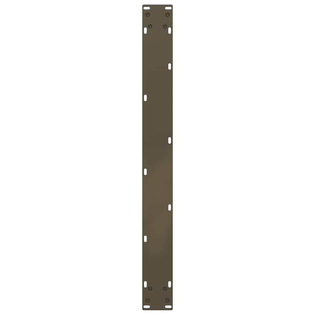 Salontafelpoten U-Vormig Staal Naturel 3 80 x (72-73) cm