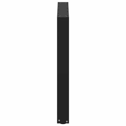 Salontafelpoten 3 st U-vormig 90x(72-73) cm staal zwart