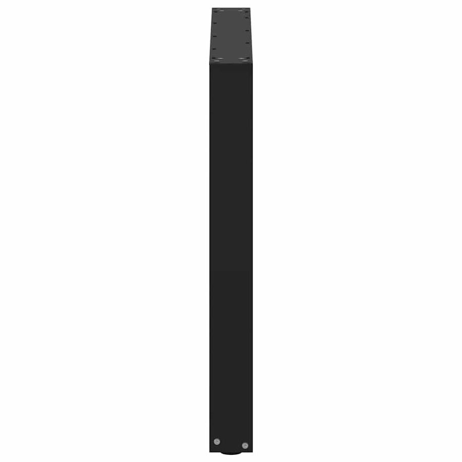Salontafelpoten 3 st U-vormig 90x(72-73) cm staal zwart