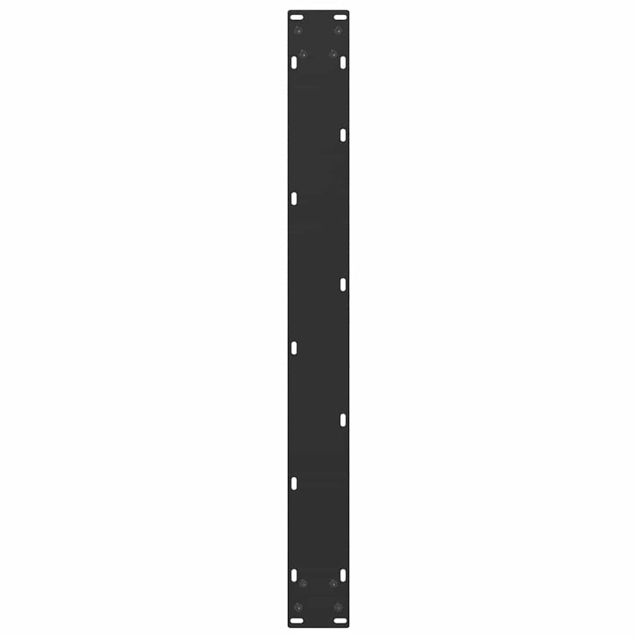 Salontafelpoten 3 st U-vormig 90x(72-73) cm staal zwart