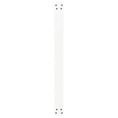 Salontafelpoten 2 st U-vormig 100x(72-73) cm staal wit