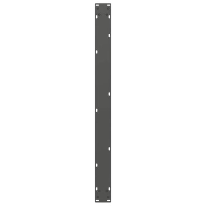 Salontafelpoten 2 st U-vormig 100x(72-73) cm staal antraciet