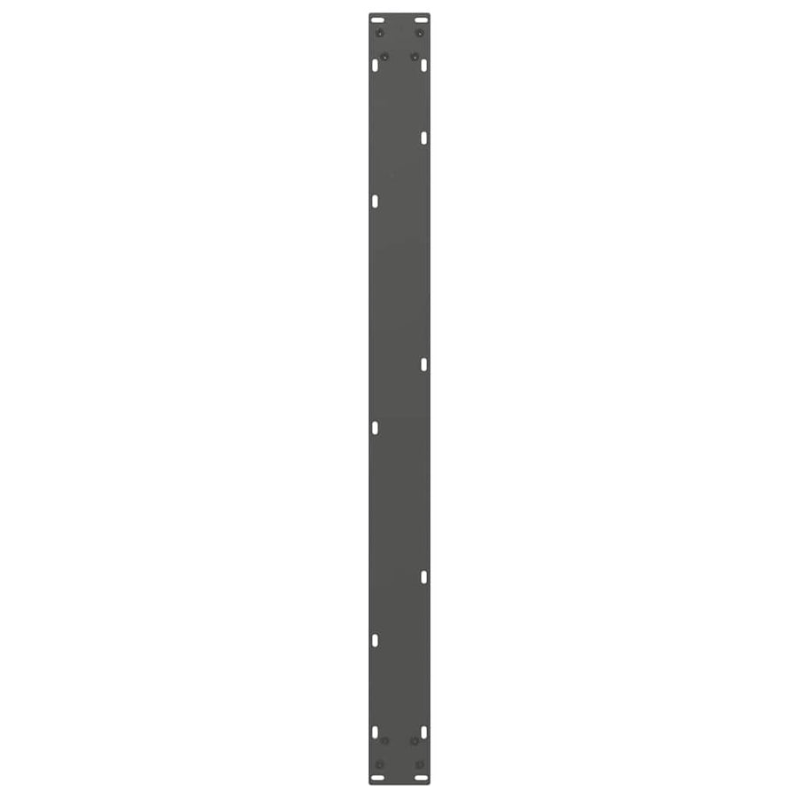 Salontafelpoten 2 st U-vormig 100x(72-73) cm staal antraciet