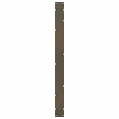 Eettafelpoten U-Vormig Staal Naturel 3 100 x (72-73) cm