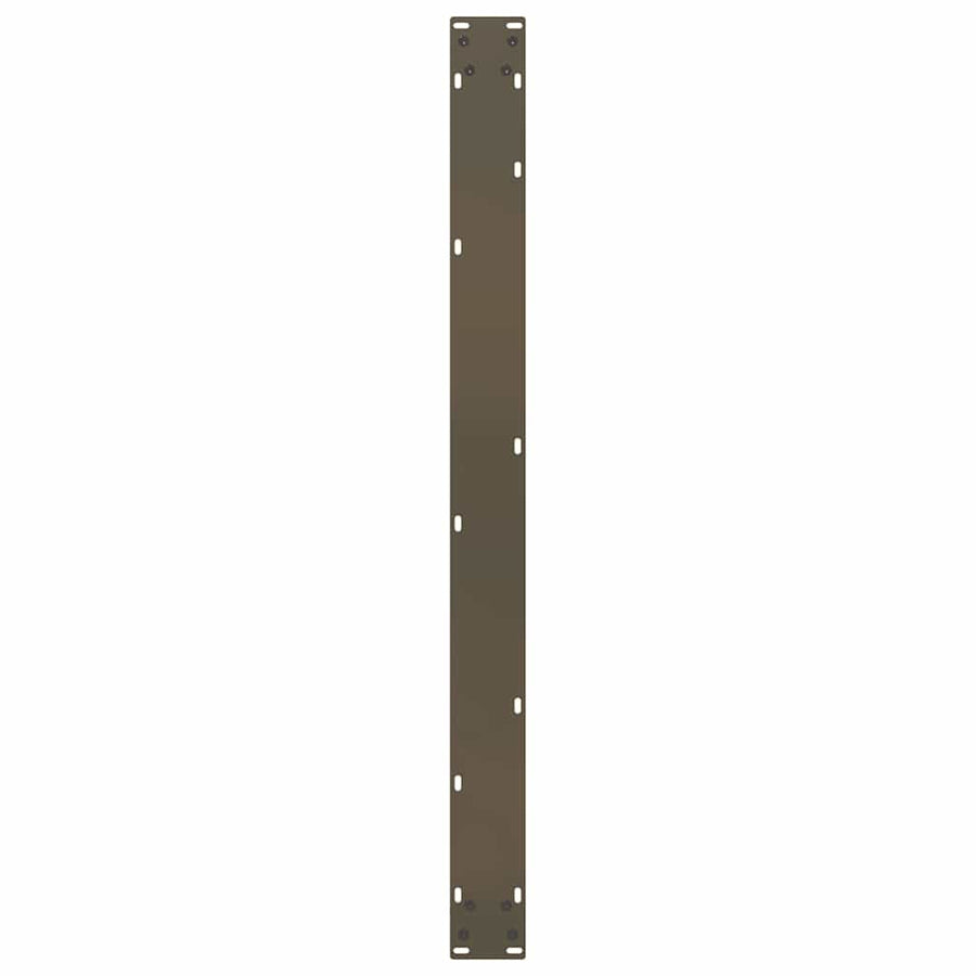 Eettafelpoten U-Vormig Staal Naturel 3 100 x (72-73) cm