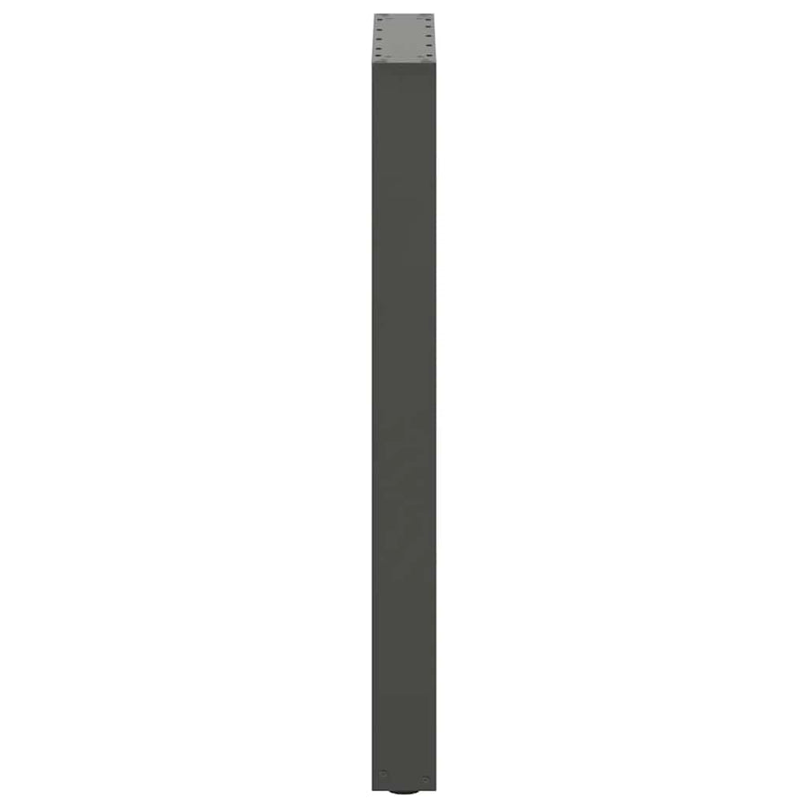 Salontafelpoten 2 st U-vormig 40x(90-91) cm staal antraciet