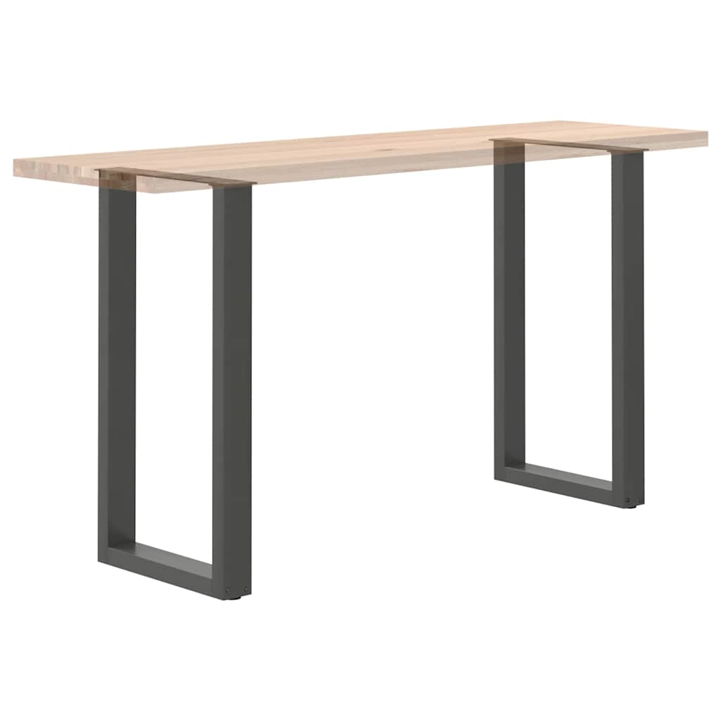 Salontafelpoten 2 st U-vormig 40x(90-91) cm staal antraciet