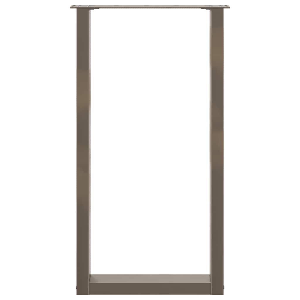 Bartafelpoten 2 st U-vormig 40x(90-91) cm staal naturel