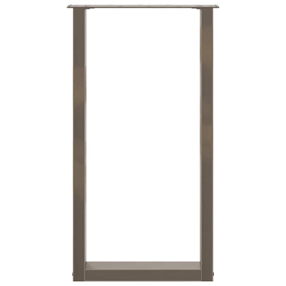 Bartafelpoten 2 st U-vormig 40x(90-91) cm staal naturel