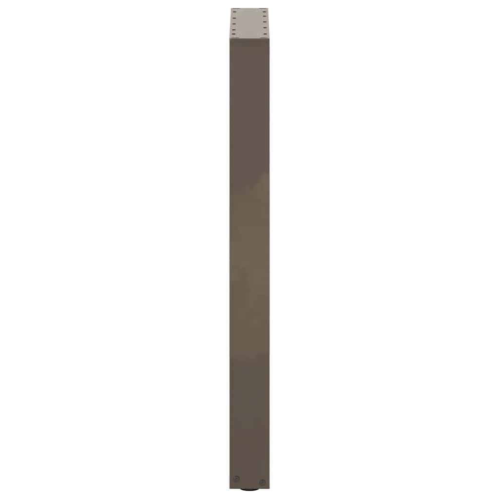 Bartafelpoten 2 st U-vormig 40x(90-91) cm staal naturel