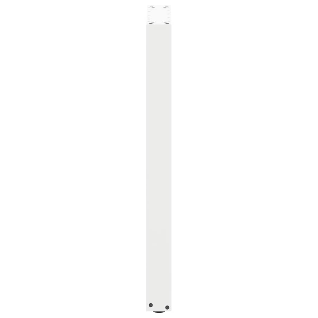 Bartafelpoten 2 st U-vormig 50x(90-91)cm staal wit