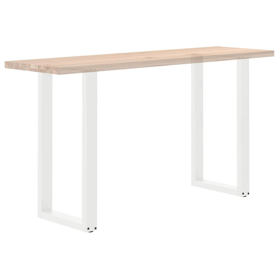 Bartafelpoten 2 st U-vormig 50x(90-91)cm staal wit