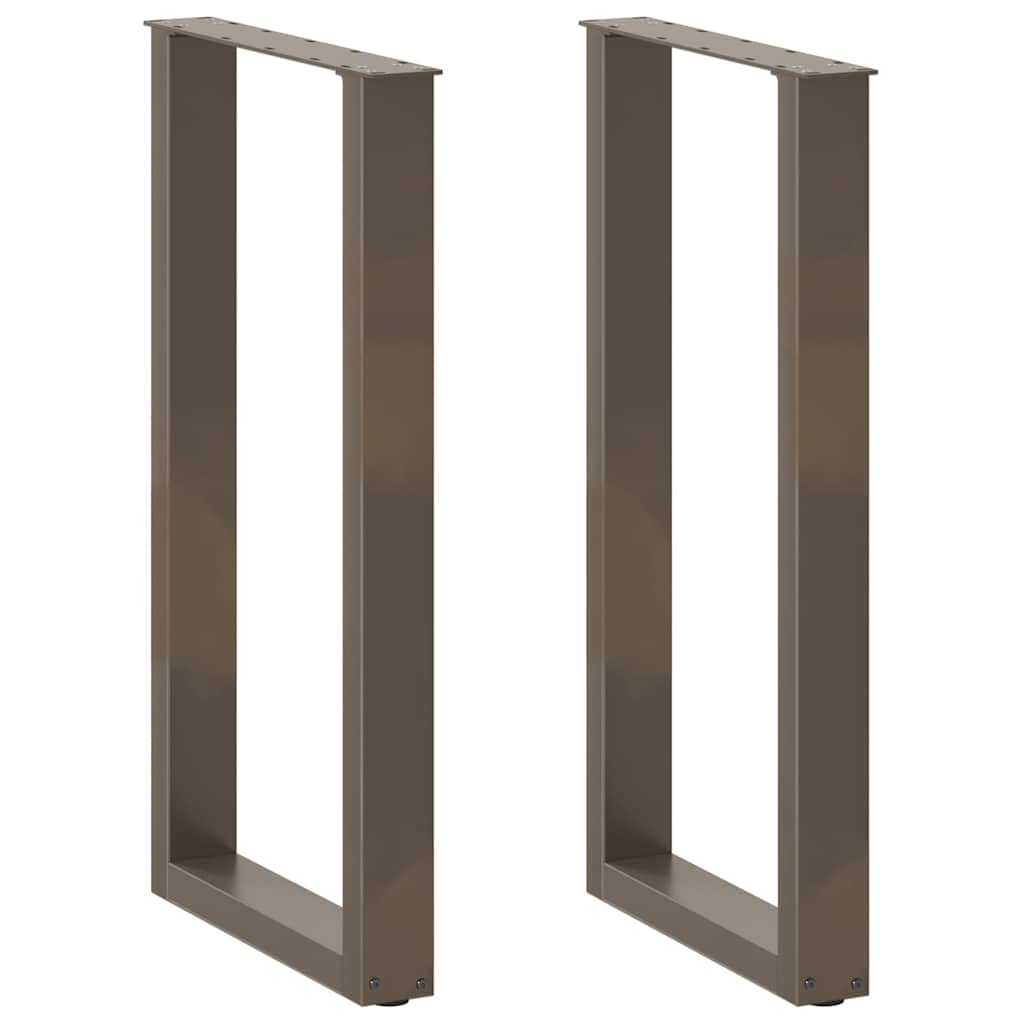 Bartafelpoten 2 st U-vormig 50x(90-91) cm staal naturel