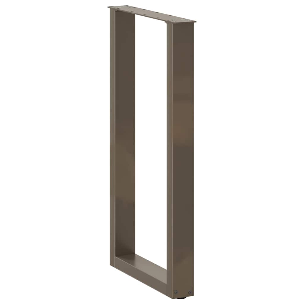 Bartafelpoten 2 st U-vormig 50x(90-91) cm staal naturel