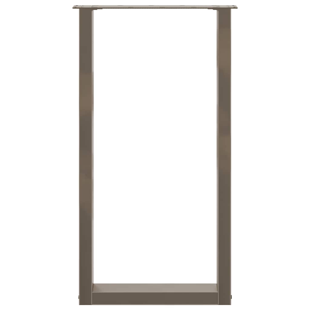 Bartafelpoten 2 st U-vormig 50x(90-91) cm staal naturel