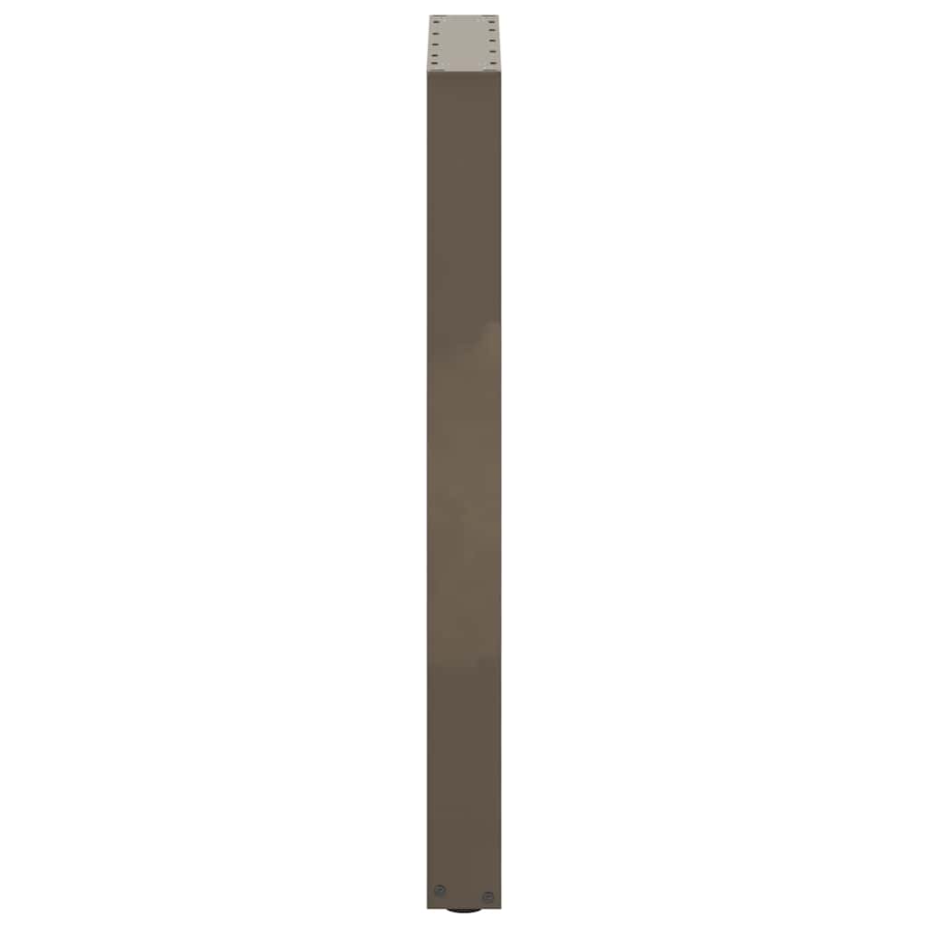 Bartafelpoten 2 st U-vormig 50x(90-91) cm staal naturel