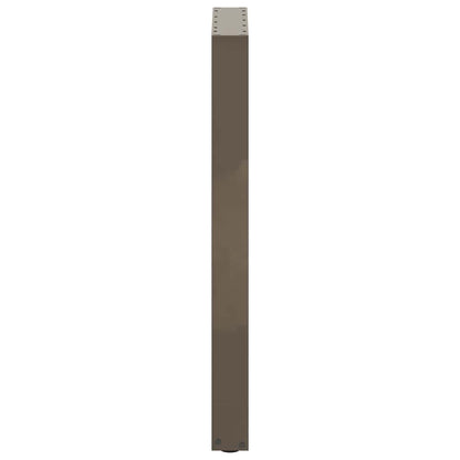 Bartafelpoten 2 st U-vormig 50x(90-91) cm staal naturel