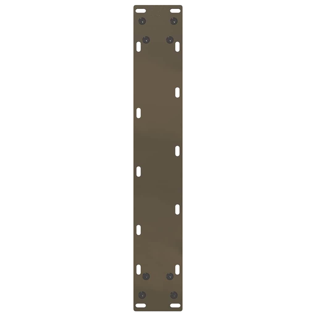 Bartafelpoten 2 st U-vormig 50x(90-91) cm staal naturel