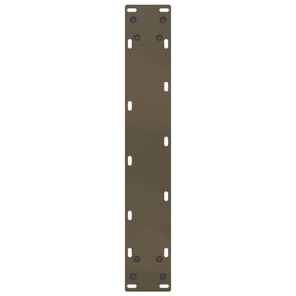 Bartafelpoten 2 st U-vormig 50x(90-91) cm staal naturel