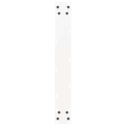 Salontafelpoten 2 st U-vormig 60x(90-91)cm staal wit