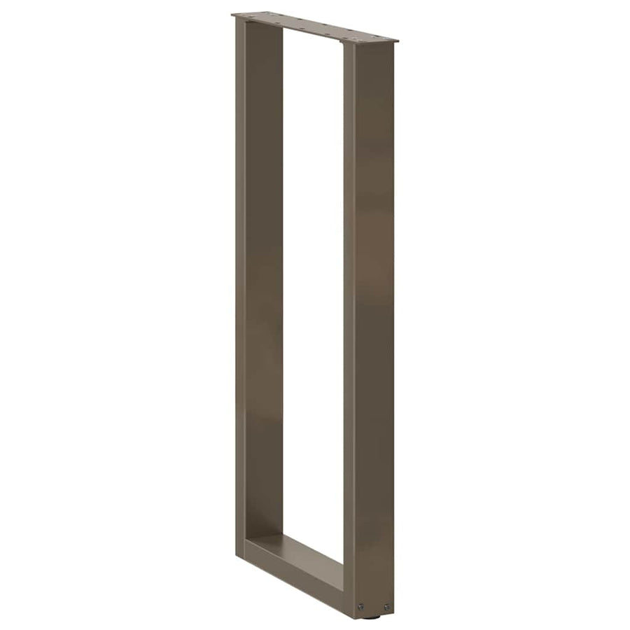 Bartafelpoten 2 st U-vormig 40x(100-101) cm staal naturel