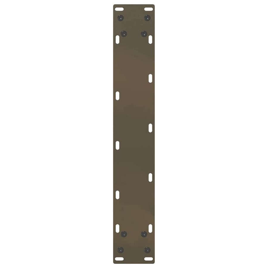 Bartafelpoten 2 st U-vormig 40x(100-101) cm staal naturel