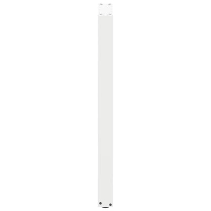 Bartafelpoten 2 st U-vormig 50x(100-101) cm staal wit