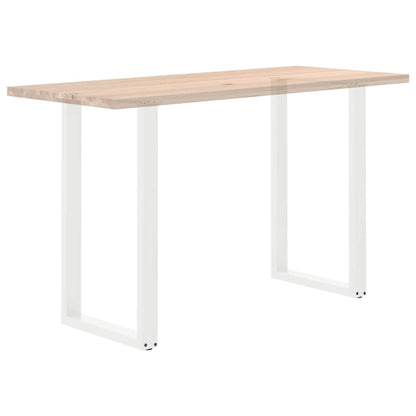 Bartafelpoten 2 st U-vormig 60x(100-101) cm staal wit