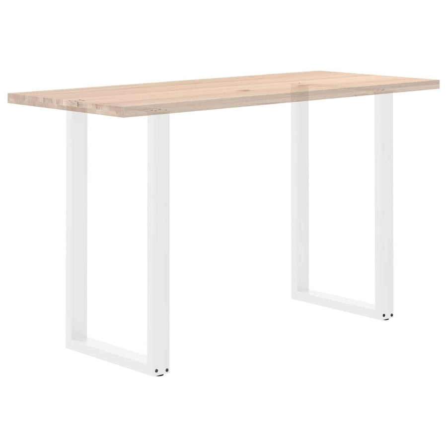 Bartafelpoten 2 st U-vormig 60x(100-101) cm staal wit